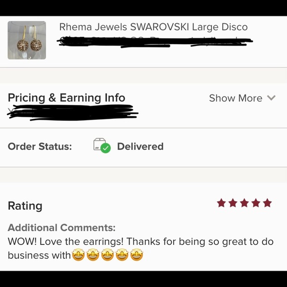 Rhema Jewels SWAROVSKI Large Disco - Picture 15 of 15